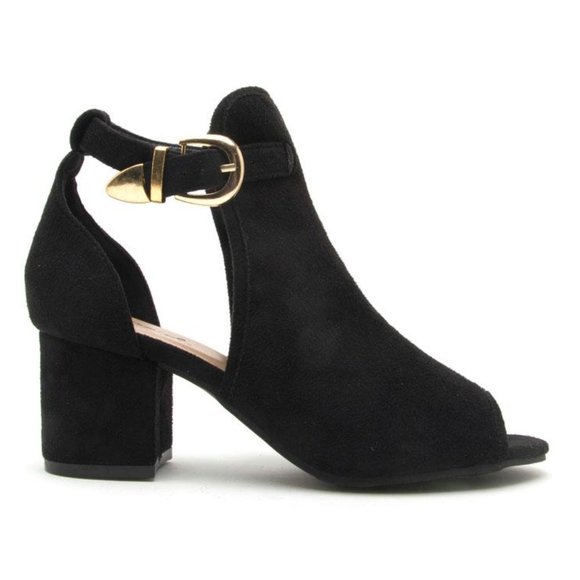 Faux Suede Ankle Bootie Size 10 (Liquidation Sale) - Picture 6 of 8